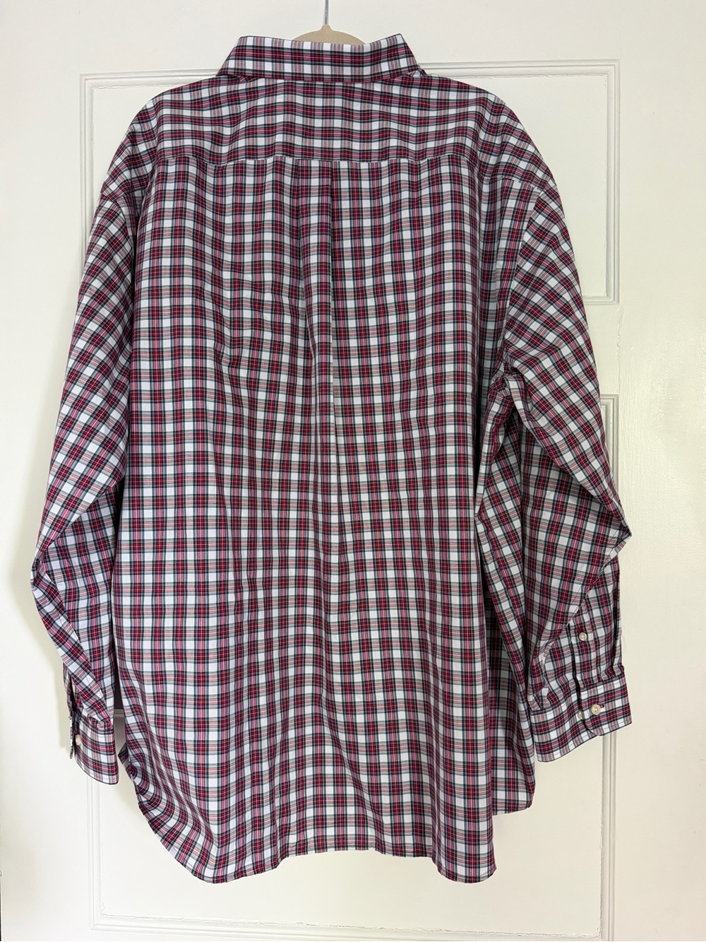 Roundtree & Yorke TravelSmart Shirt Mens 3XB Big Tall Plaid Button Down NWOT - Picture 4 of 4
